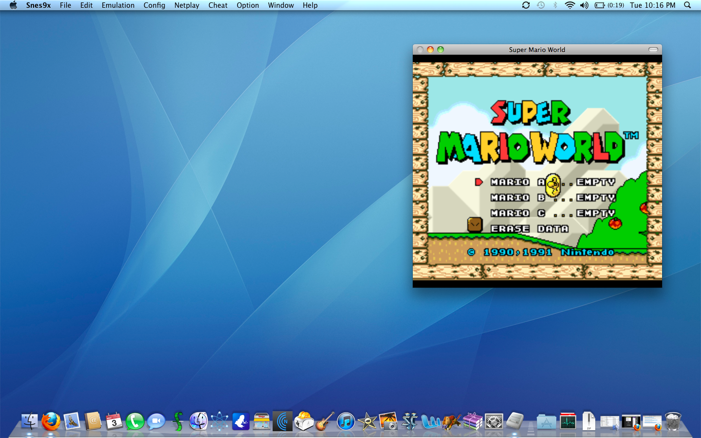 snes emulator on mac